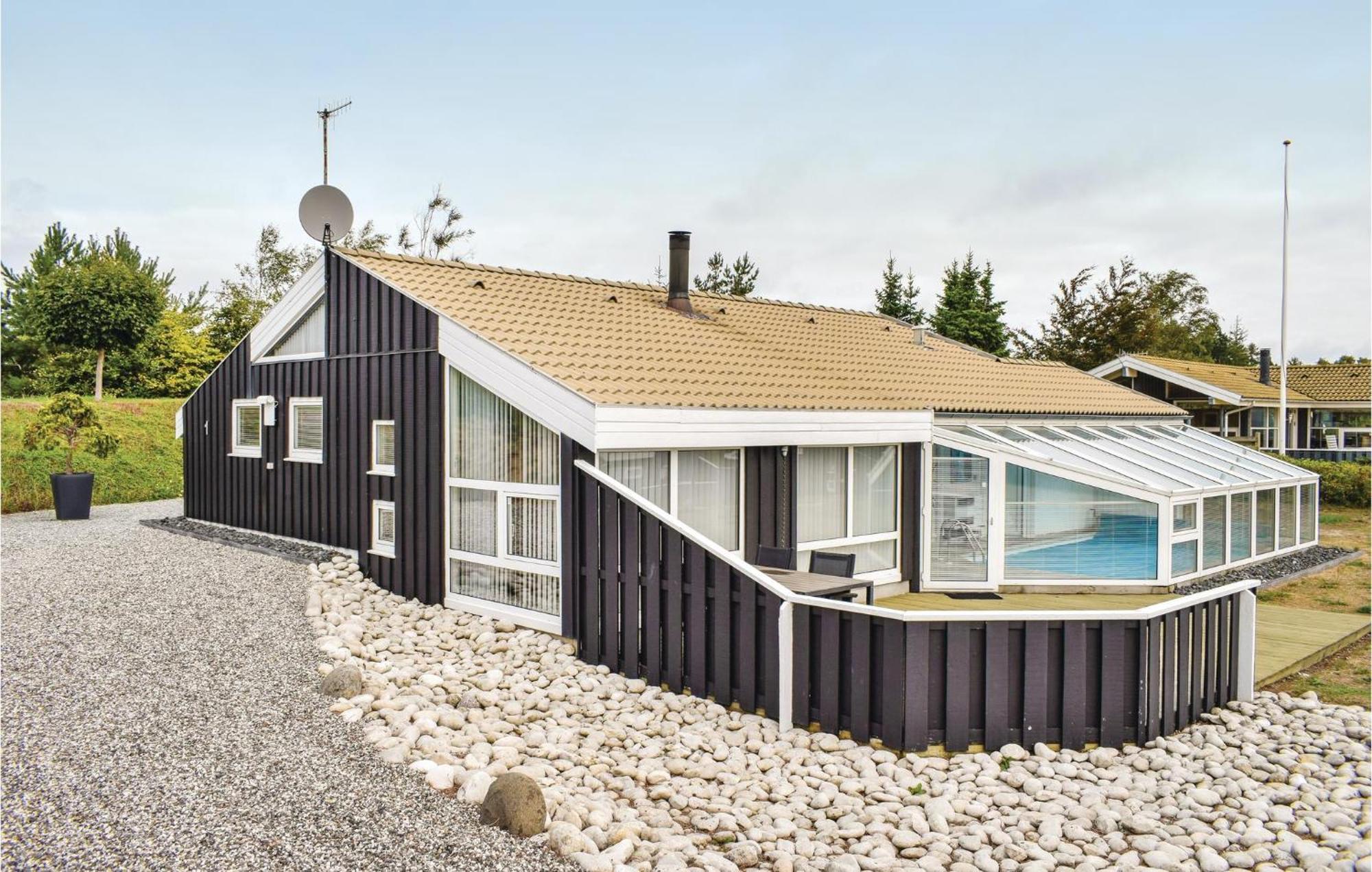 Amazing Home In Ebeltoft With Sauna Exterior foto